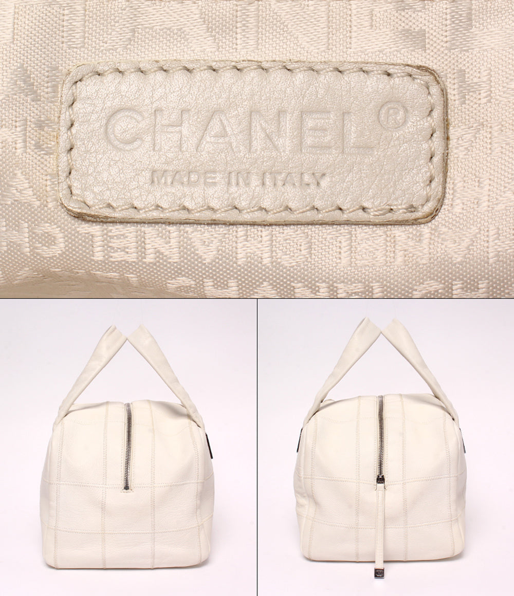 CHANEL ハンドバッグ トートバッグ ミニボストンバッグ シルバー金具 8