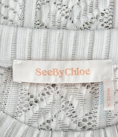 SEE BY CHLOE 半袖 ニット CHS20SJH47093NR101 レディース SIZE XS シーバイクロエ
