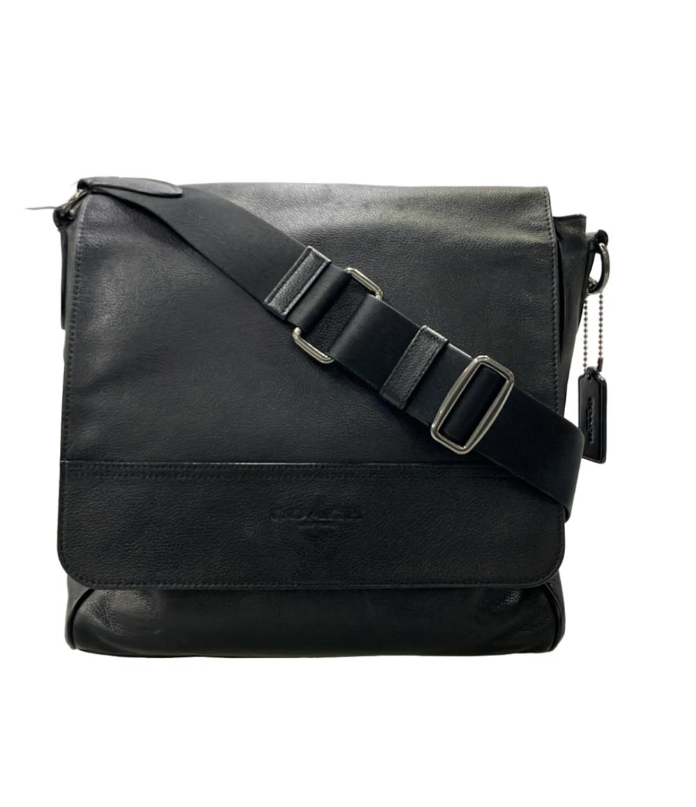COACH レザー ショルダーバッグ 斜め掛け F68015 メンズ コーチ