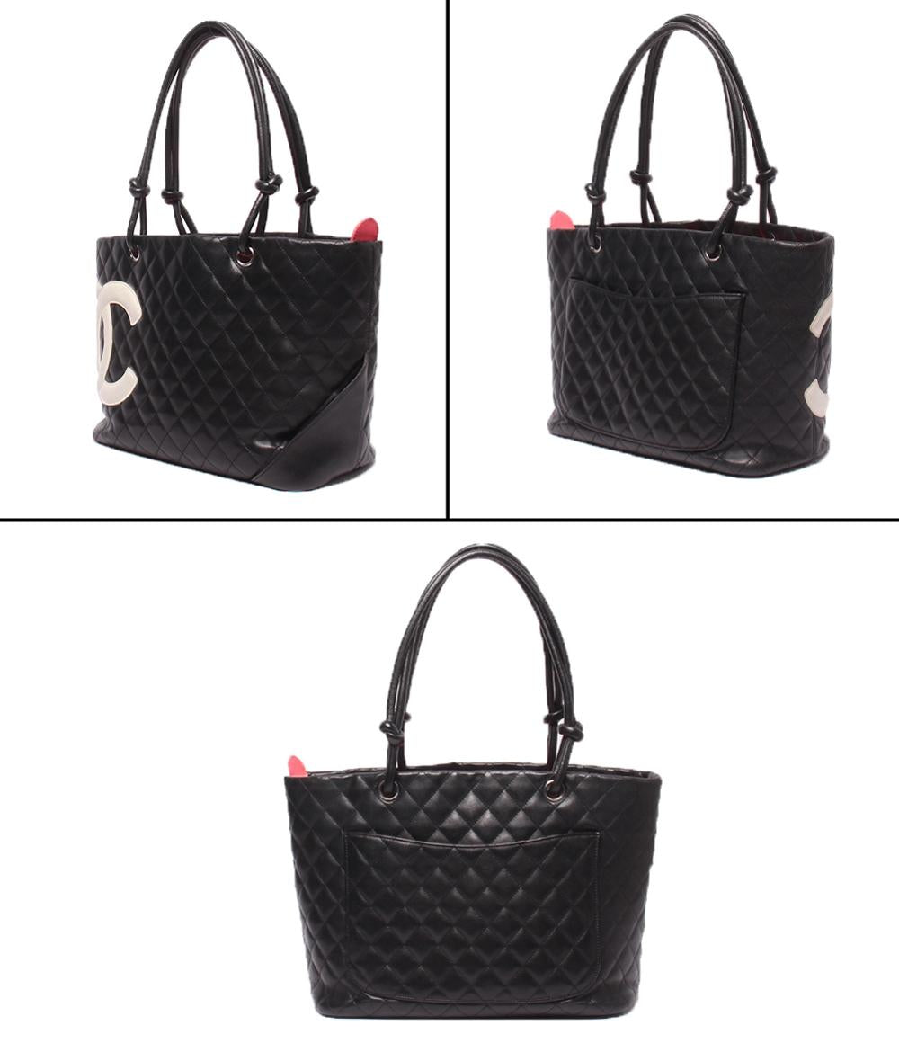 CHANEL トートバッグ 10番台 ココマーク カンボンライン ラージ