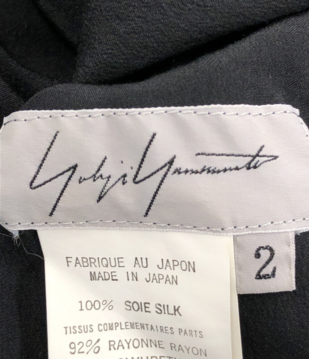 ヨウジヤマモト  シルク100％ ロングスカート      レディース SIZE 2 (M) YOHJI YAMAMOTO