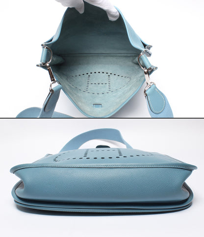 HERMES ショルダーバッグ 肩掛け 斜め掛け □J刻印 シルバー金具 エヴリン2 PM レディース エルメス