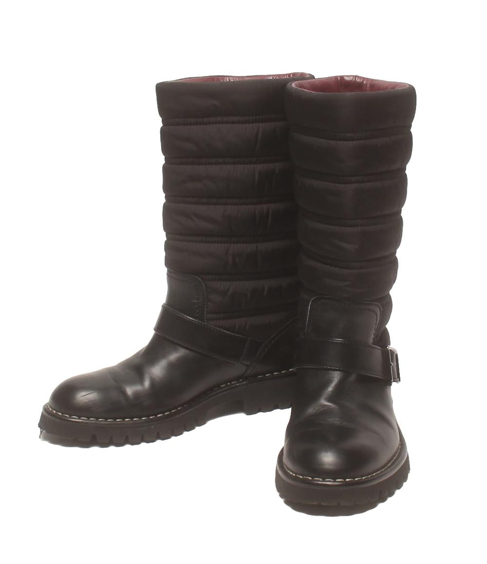 シャネル エンジニアブーツ G29477 レディース SIZE 37 CHANEL