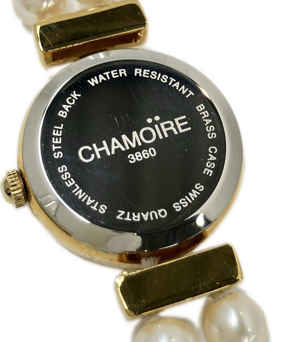 Chamoire 腕時計 クオーツ シェル 3860 レディース