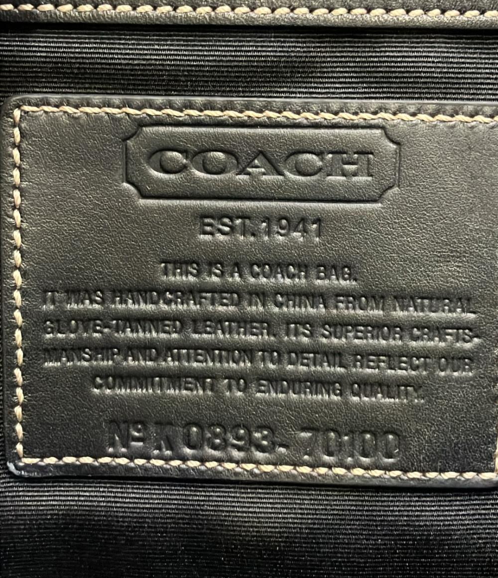 COACH 2WAY ビジネスバッグ ブリーフケース ショルダーバッグ 斜め掛け
