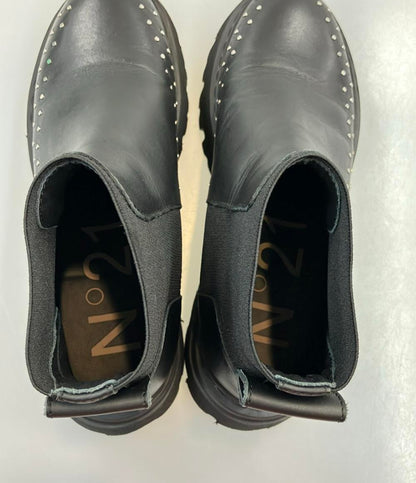 N°21 スタッズアンクルブーツ レディース SIZE 38 (L) ヌメロ ヴェントゥーノ