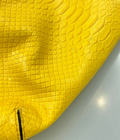 マイケルコース 2way パイソン型押しレザーハンドバッグ ミニショルダーバッグ 肩掛け レディース MICHAEL KORS