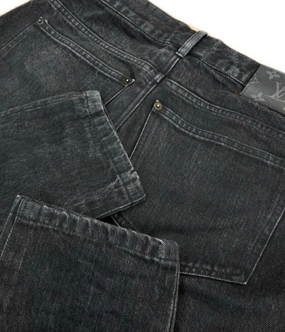 美品 LOUIS VUITTON デニムパンツ モノグラムパッチ RM162Q DKO HAD82W メンズ SIZE 36 (L) ルイ・ヴィトン