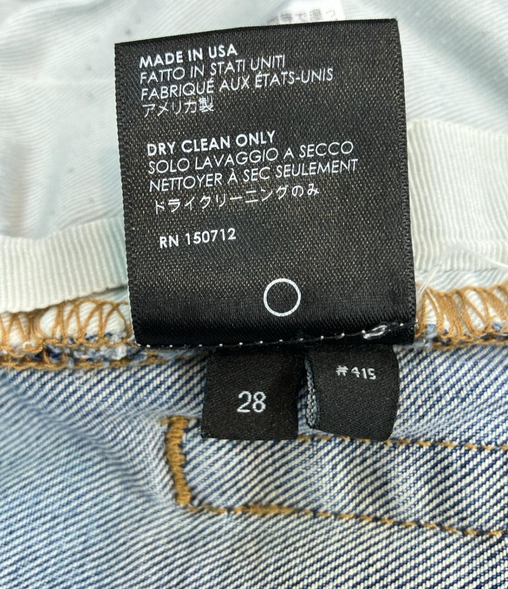 AMIRI デニムパンツ ボタンフライ ダメージ加工 01-231-41-112890