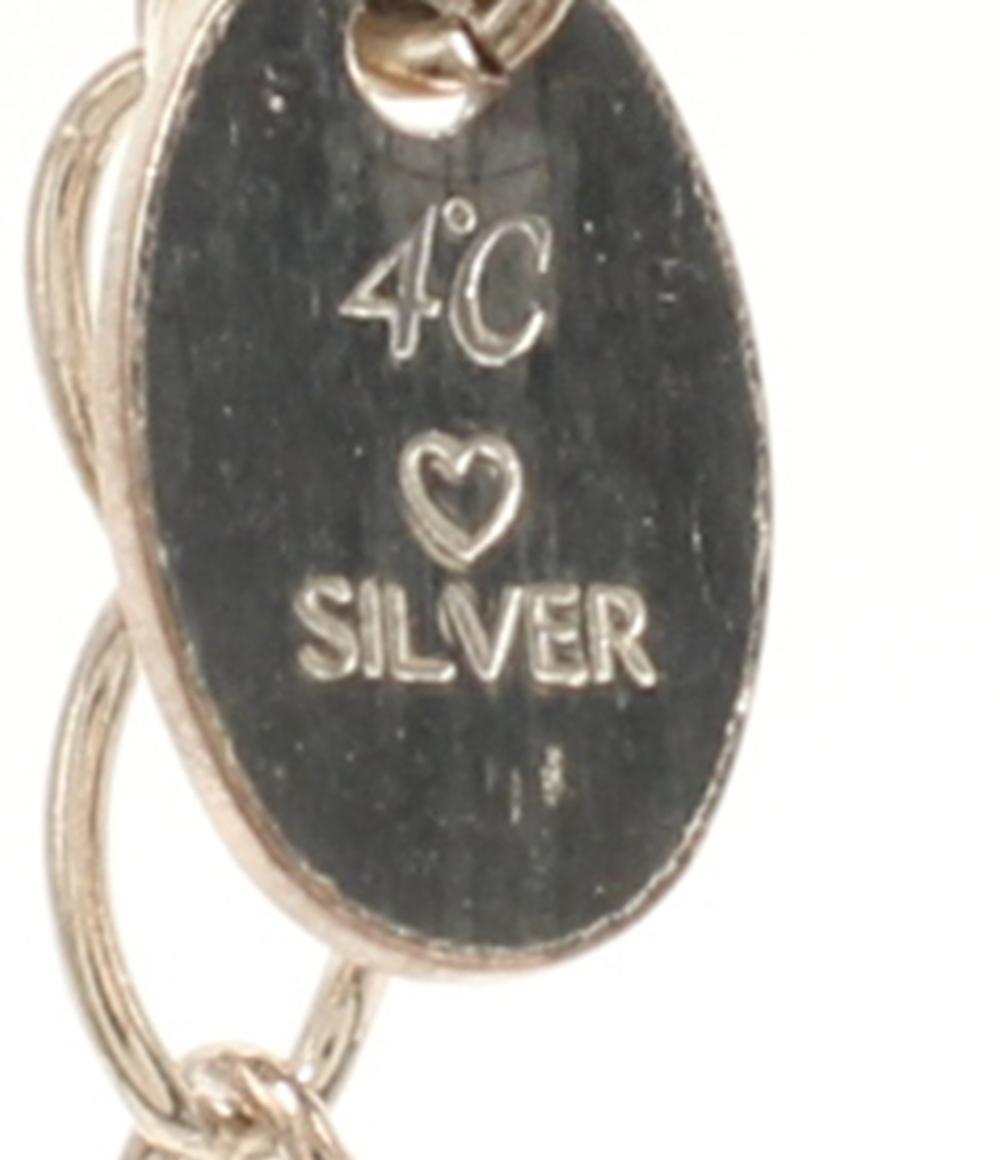 ヨンドシー ネックレス SILVER ハート レディース 4℃