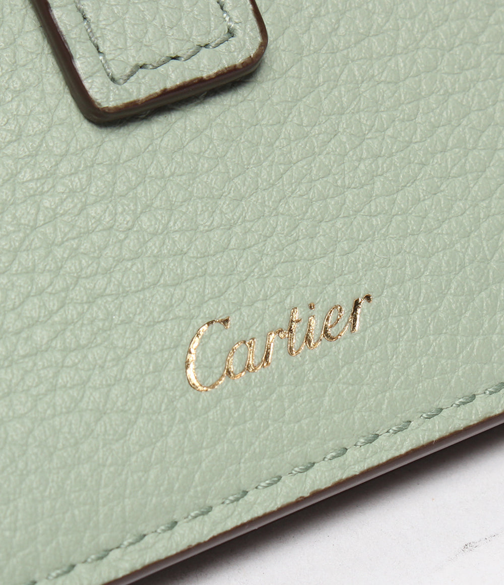 美品 Cartier カードケース トリニティ アコーディオン レディース カルティエ