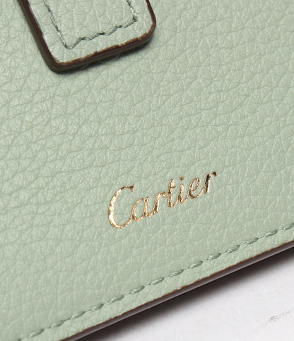 美品 Cartier カードケース トリニティ アコーディオン レディース カルティエ