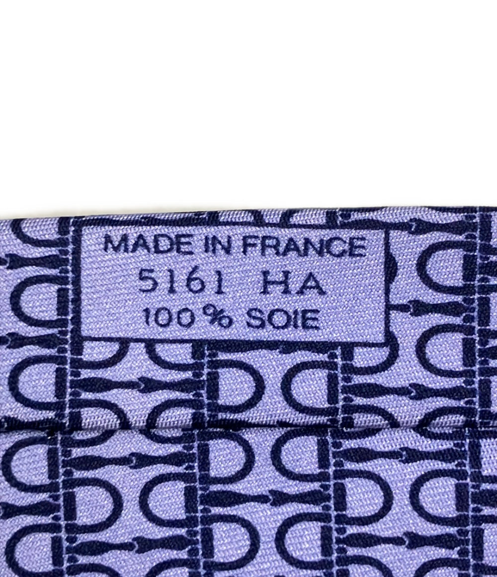 美品 HERMES ネクタイ シルク100% メンズ エルメス