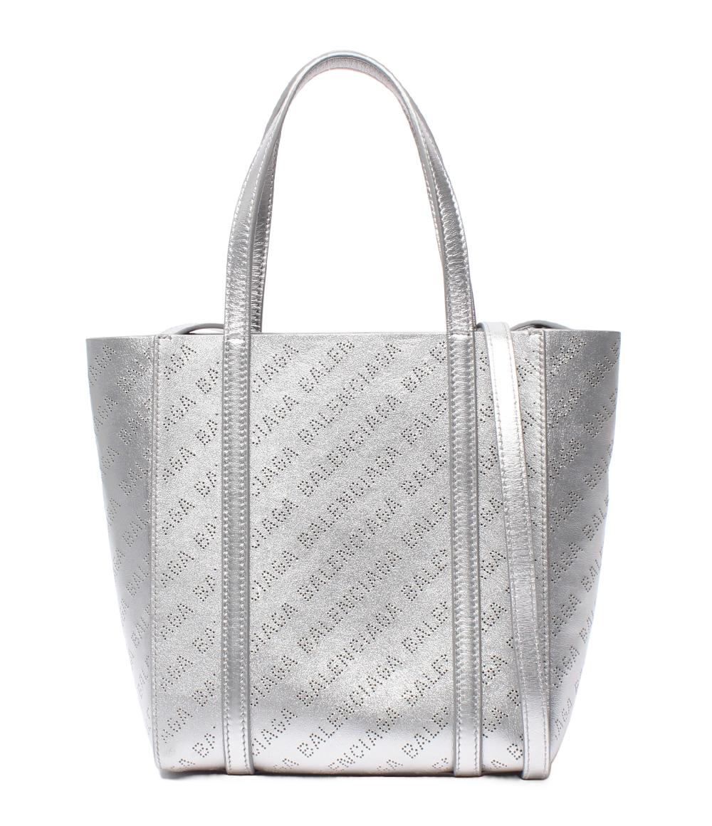 BALENCIAGA 2WAYハンドバッグ ショルダーバッグ 斜め掛け エブリデイトート パンチング 551815 8117 バレンシアガ