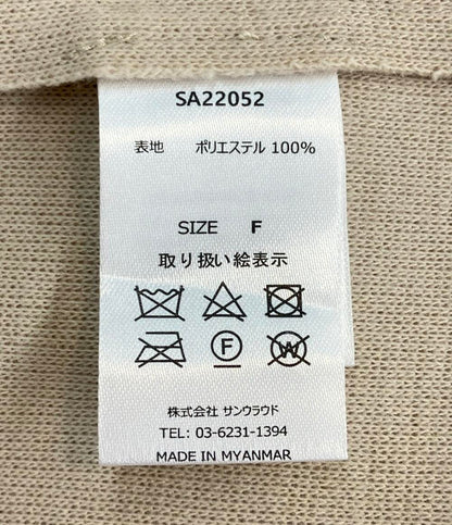 美品 サキシマトーキョー ノーカラーコート レディース SIZE F (M) sakishimatokyo