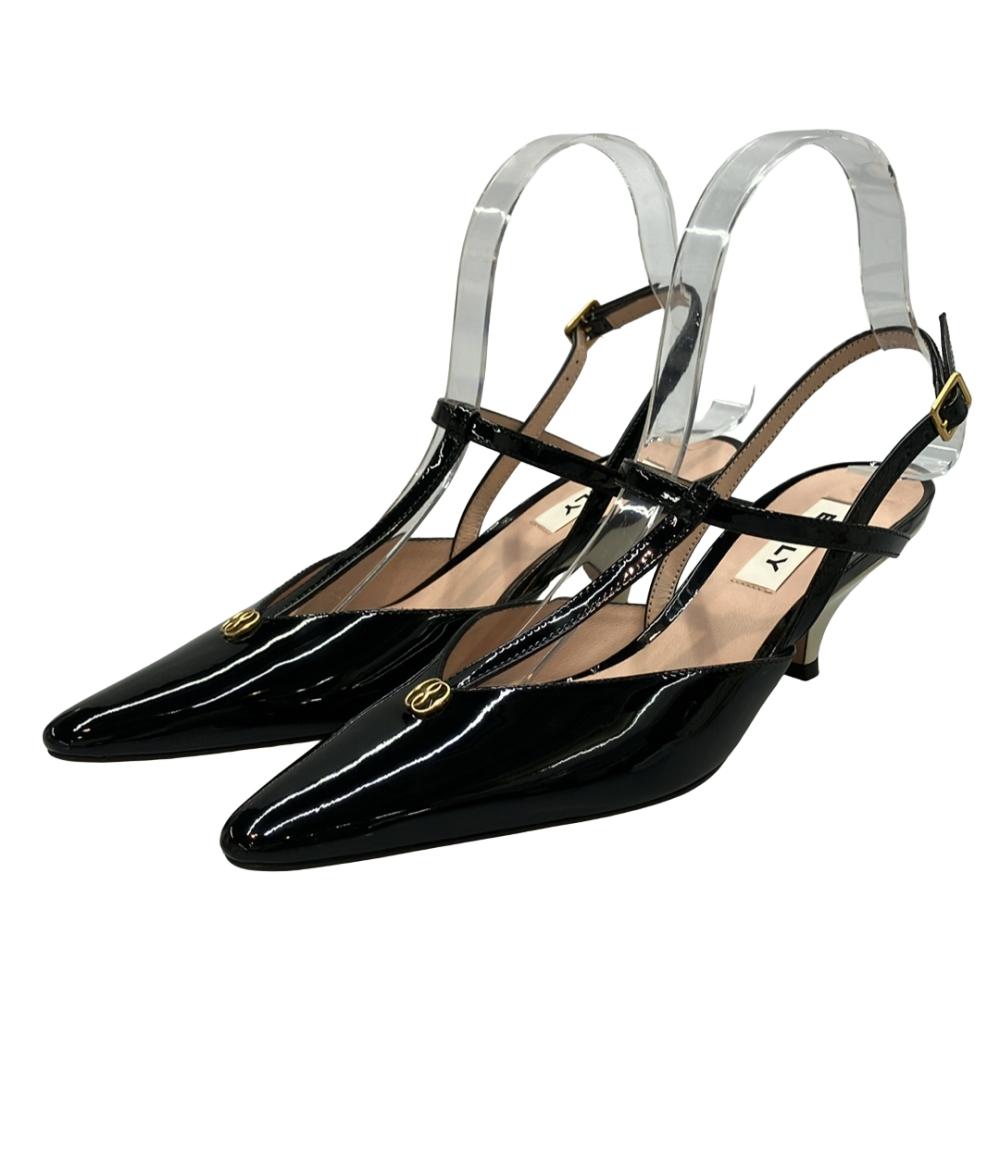 美品 BALLY バックストラップパンプス Karline 55mm パンプス レディース SIZE 36 1/2 (23.5cm) バリー