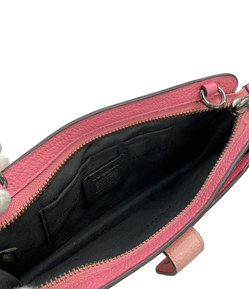 COACH ショルダーバッグ ポップアップメッセンジャー スマホショルダーバッグ 斜め掛け レザー 28337 レディース コーチ