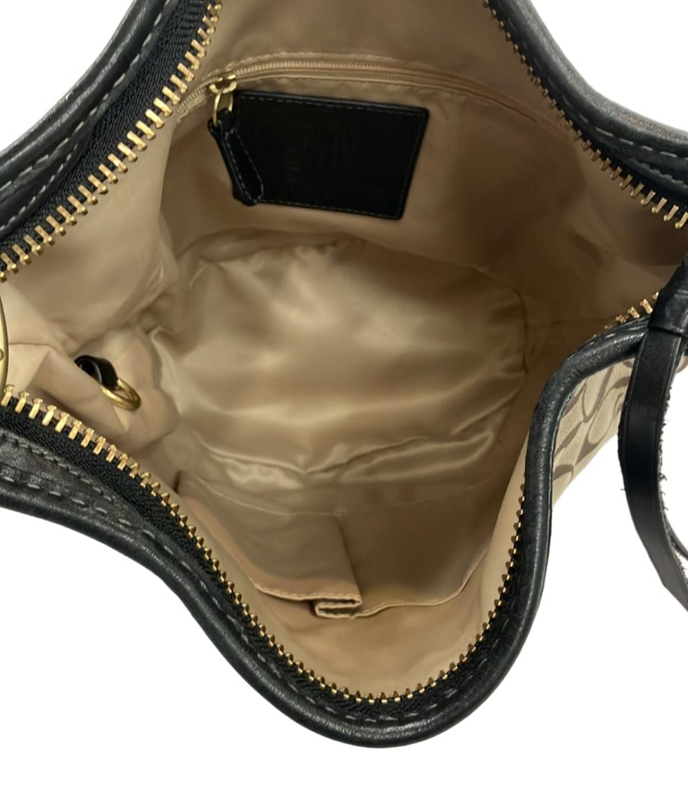 コーチ ショルダーバッグ 斜め掛け レザー キャンバス シグネチャー 11437 レディース COACH