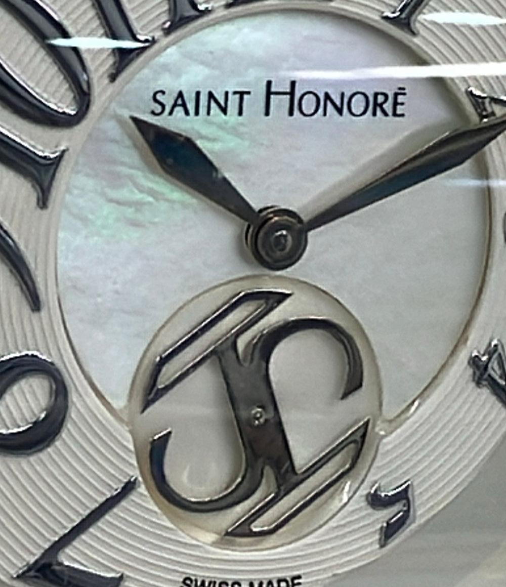 SAINT HONORE 腕時計 クオーツ シェル レディース サントノーレ