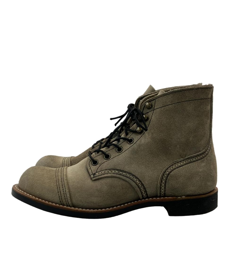 RED WING ワークブーツ ショートブーツ IRON RANGER 8087 メンズ SIZE 26.0 (M) レッドウィング