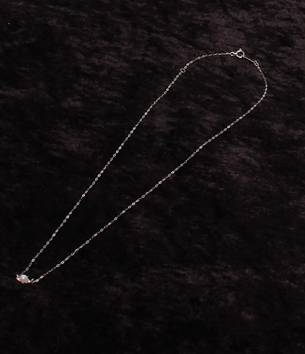 美品 ete ネックレス Pt900 Pt850 パール ダイヤ レディース エテ