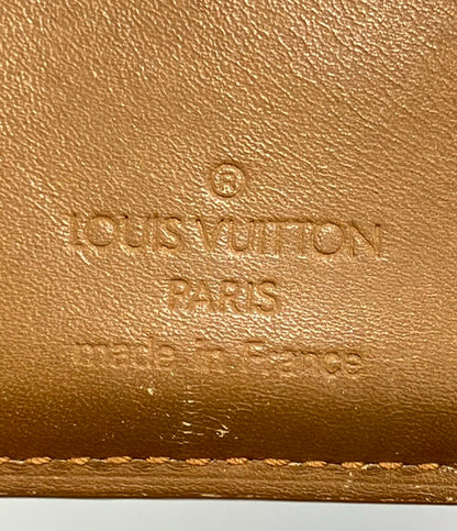 LOUIS VUITTON 二つ折り財布 ポルトモネ ビエ ヴィエノワ モノグラム ヴェルニ M91209 レディース ルイ・ヴィトン