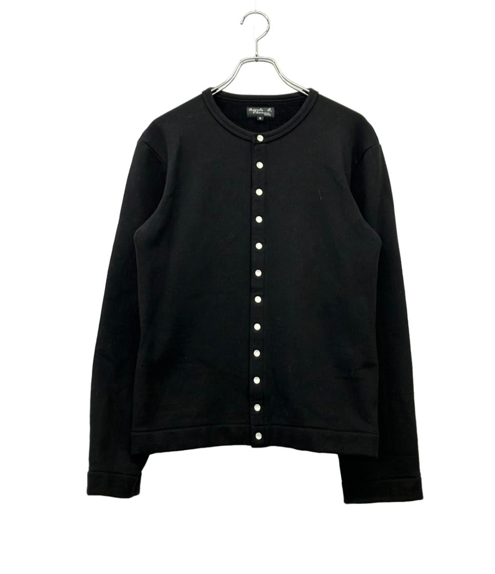 Agnes b. homme 長袖カーディガン スウェットシャツ  スナップボタン M001 カーディガンプレッション ET84M001 メンズ SIZE 2 (M) アニエスベーオム