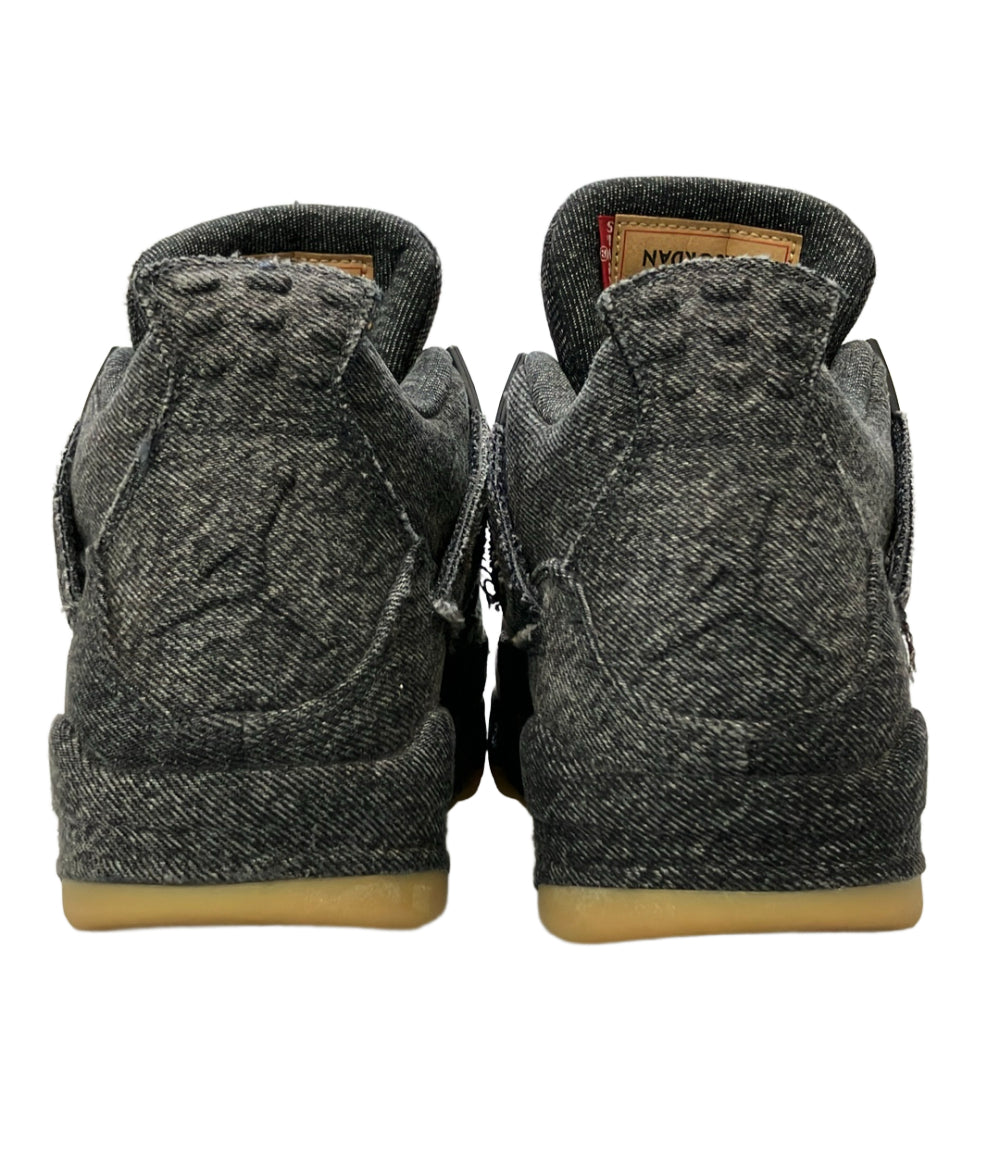 NIKE ローカットスニーカー JORDAN BRAND AIR JORDAN 4 RETRO LEVIS NRG AO2571-001 メンズ SIZE 25.0 ナイキ
