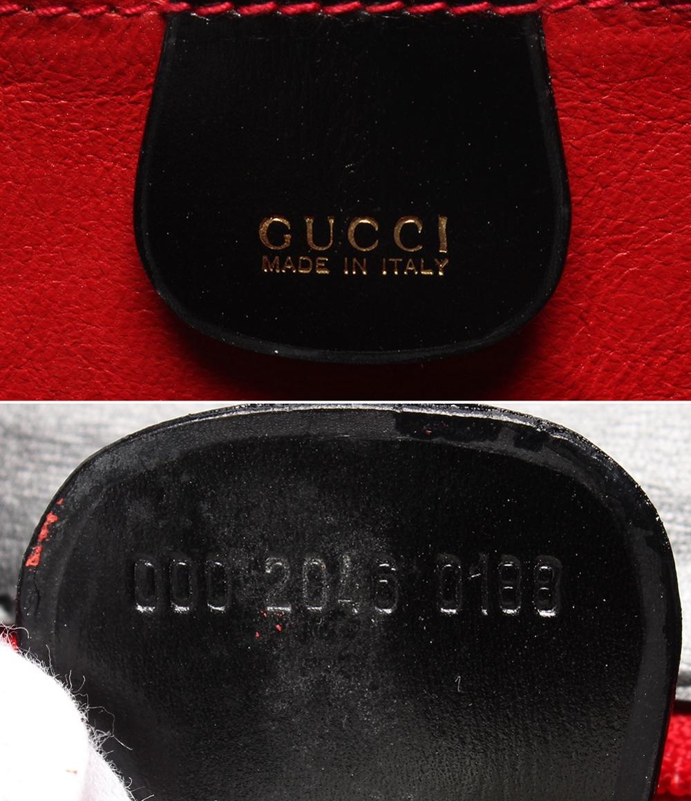GUCCI 2way ハンドバッグ ショルダーバッグ 肩掛け 斜め掛け バンブー 000 2046 0188 レディース グッチ