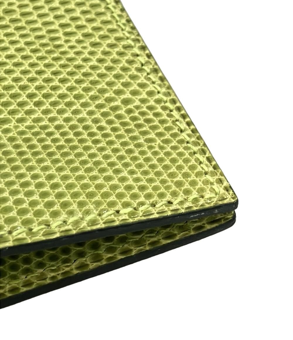 HERMES 手帳カバー ▫︎F刻印 シルバー金具 リザード アジェンダ レディース メンズ エルメス