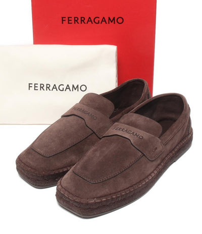 FERRAGAMO エスパドリーユローファー スエード 773043 レディース SIZE 7 フェラガモ