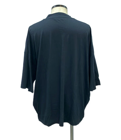 JIL SANDER モックネックオーバーサイズ半袖Tシャツ メンズ SIZE L ジルサンダー