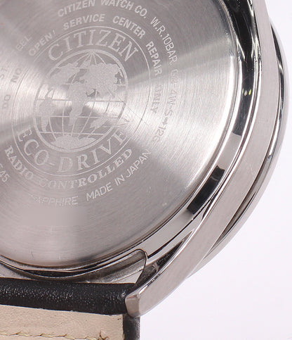 CITIZEN 腕時計 ソーラー電波 ブラック H145-S073545 メンズ シチズン