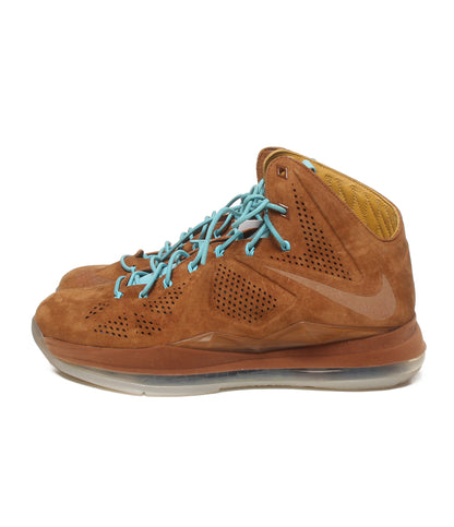 NIKE ハイカットスニーカー レブロン 10 エクステンション QS ヘーゼルナッツ 607078-200 メンズ SIZE 28.5 ナイキ