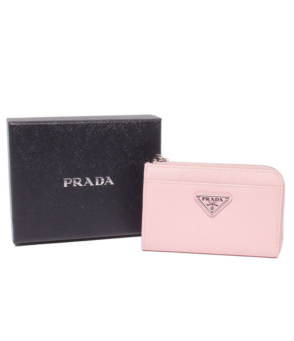 美品 PRADA コインケース カードケース キーリング付き 1PP122 レディース プラダ