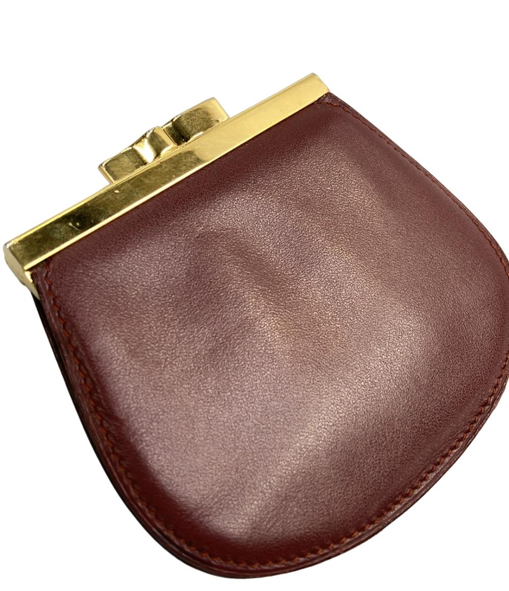 Cartier コインケース がま口 マスト ドゥ カルティエ レディース