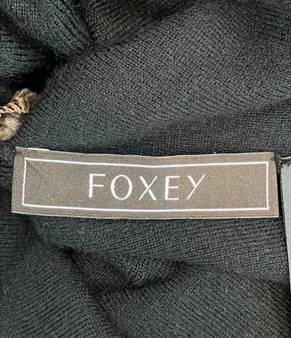 美品 FOXEY 長袖 ニット カーディガン アンサンブル 43215-KAW00602TM レディース SIZE 38 (S) フォクシー