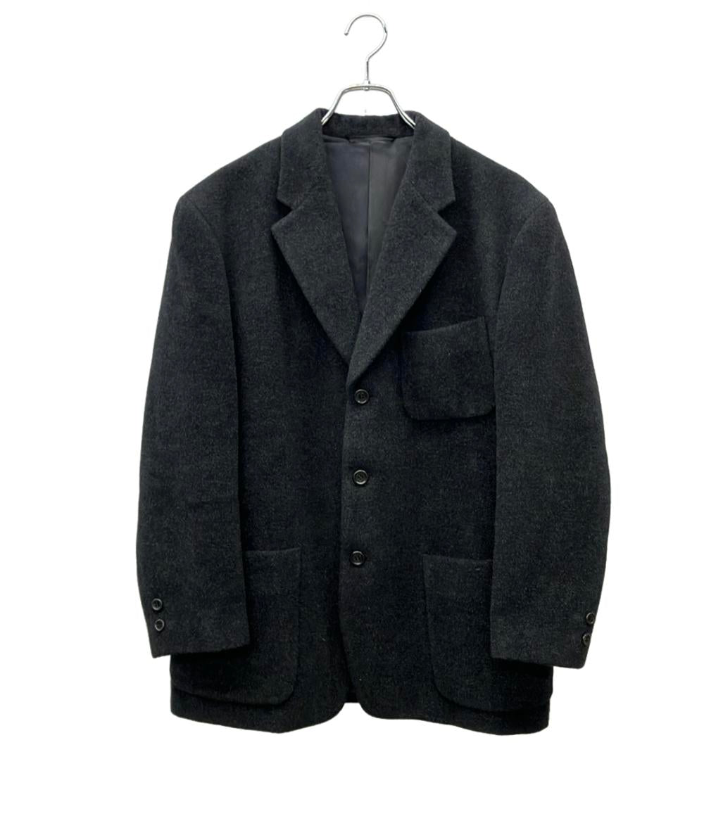 ISSEY MIYAKE MEN スタンドカラージャケット フロントボタン ネイビー