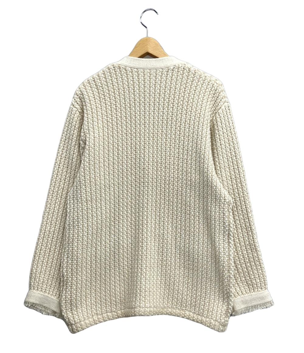 ナノユニバース ツイードジャケット ノーカラー レディース SIZE M (M) nano universe