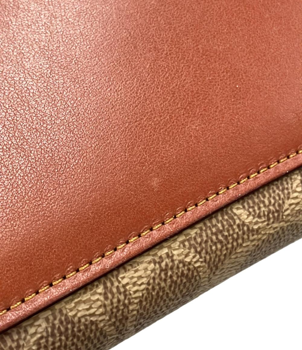 美品 COACH 2WAY ハンドバッグ ショルダーバッグ 斜め掛け チャーリー キャリーオール シグネチャー 31210 レディース コーチ