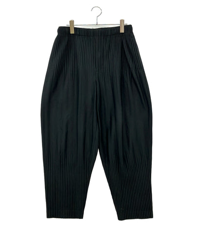 訳あり HOMME PLISSE ISSEY MIYAKE プリーツイージーパンツ hp55jf451 メンズ SIZE 2 (M) オム プリッセ イッセイミヤケ