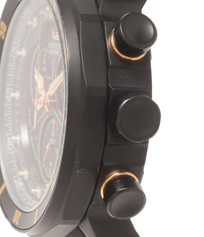 VOSTOK EUROPE 腕時計 クオーツ ブラック メンズ ボストーク ヨーロッパ