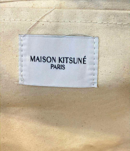 MAISON KITSUNE トートバッグ 肩掛け 狐 キツネ レディース メンズ メゾンキツネ