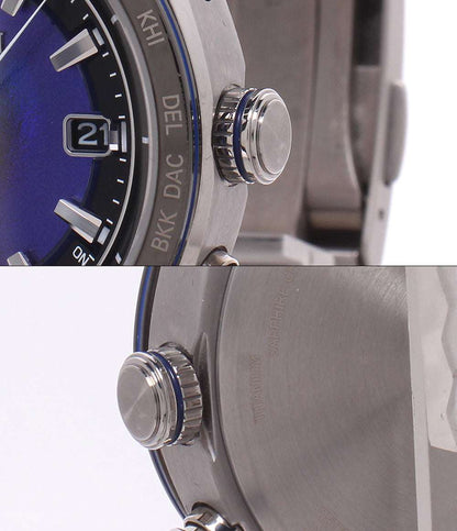 CITIZEN 腕時計 UNITE with BLUE アテッサ ATTESA ACT Line ソーラー電波 CB0288-65L メンズ シチズン