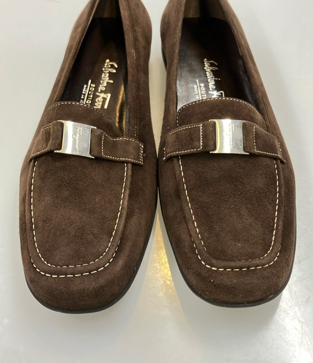 【美品】Salvatore Ferragamo ガンチーニローファー　サイズ8 Salvatore Ferragamo (サルヴァトーレフェラガモ) レザー ガンチーニ