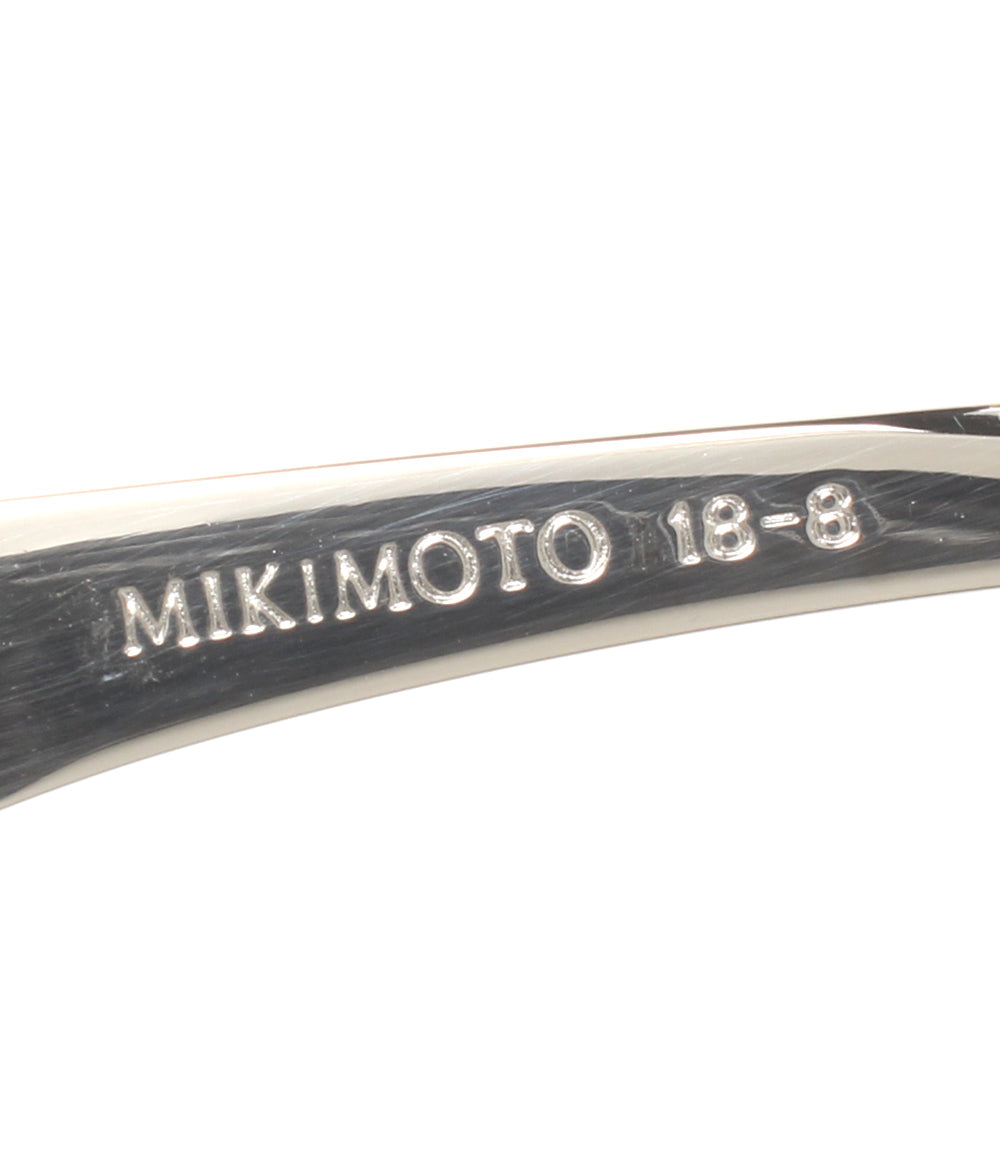 美品 MIKIMOTO International スプーン リボンモチーフ パール付 3点セット ミキモトインターナショナル