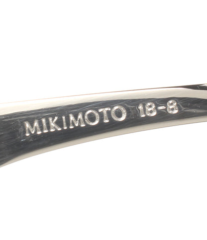 美品 MIKIMOTO International スプーン リボンモチーフ パール付 3点セット ミキモトインターナショナル
