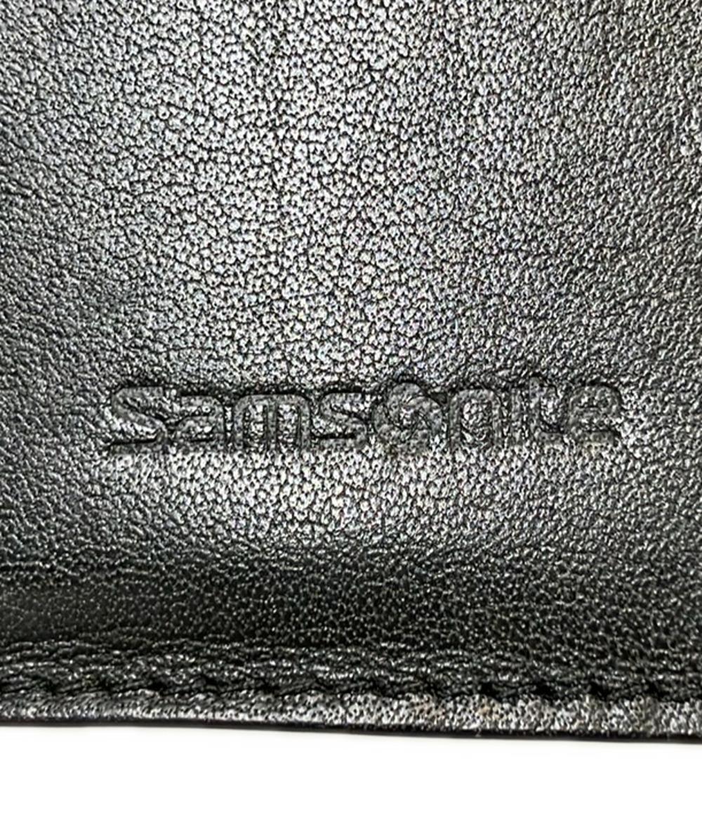 Samsonite 二つ折り札入れ財布 メンズ サムソナイト