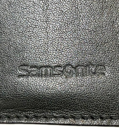 Samsonite 二つ折り札入れ財布 メンズ サムソナイト