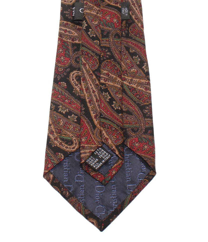 美品 クリスチャンディオール ネクタイ シルク100% メンズ Christian Dior